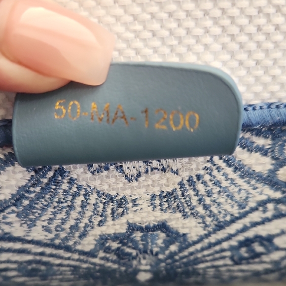 Dior Navy Floral Tote Bag GWP - Picture 6 of 8